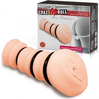 BAILE CRAZY BULL ROSSI FRESH 3D мастурбатор вагина с утягивающими кольцами